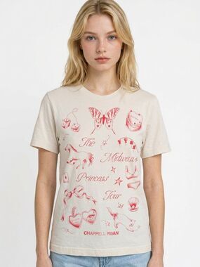 CHAPPELL ROAN | The Midwest Princess Tour Graphic T-Shirt Unisex Size Small